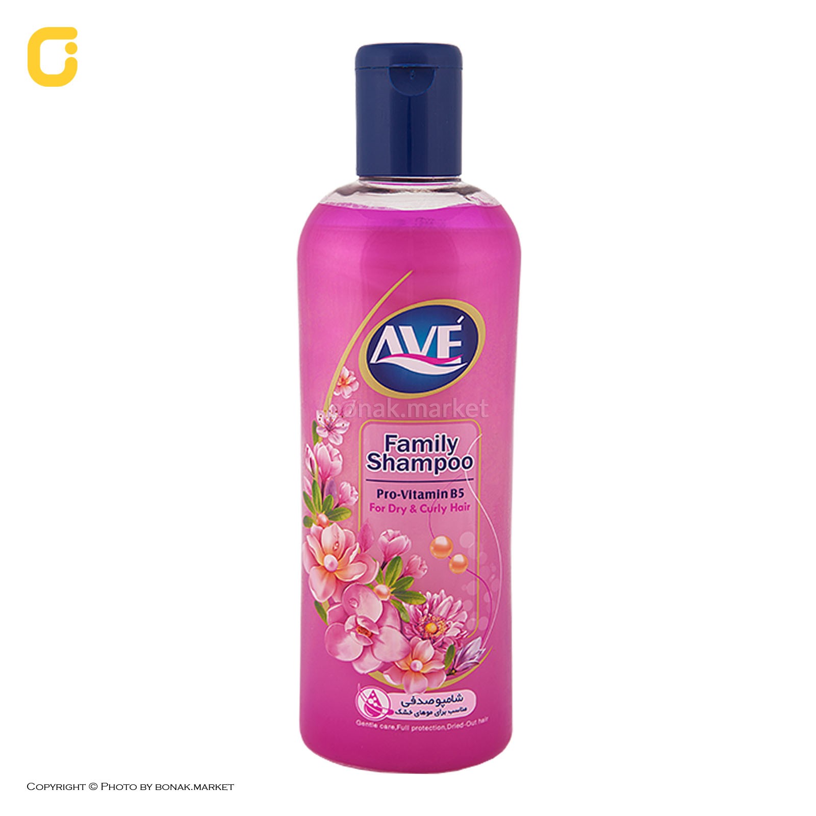 اوه شامپوخانواده1ل صورتی-12ع