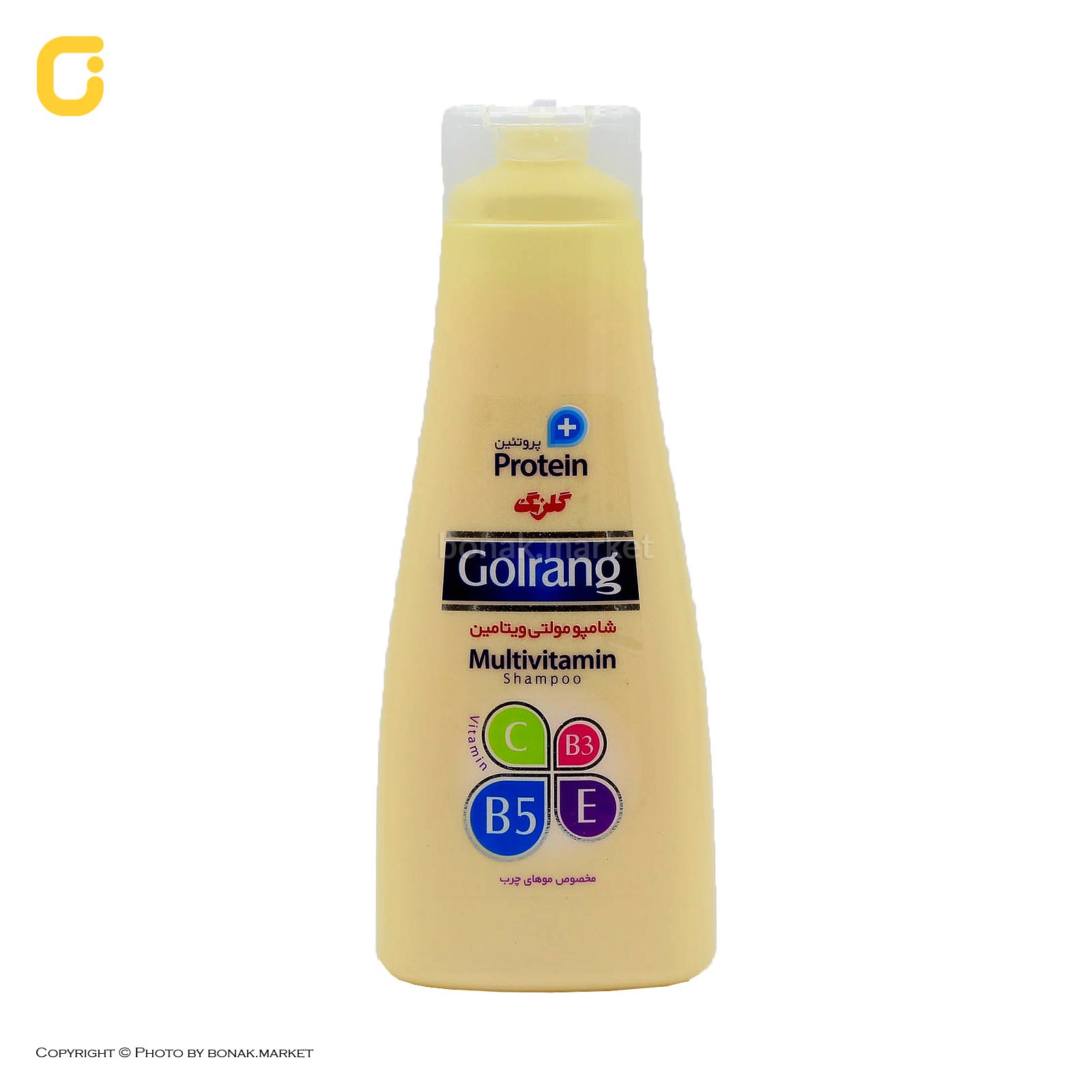 گلرنگ شامپومولتی چرب900گ-12ع