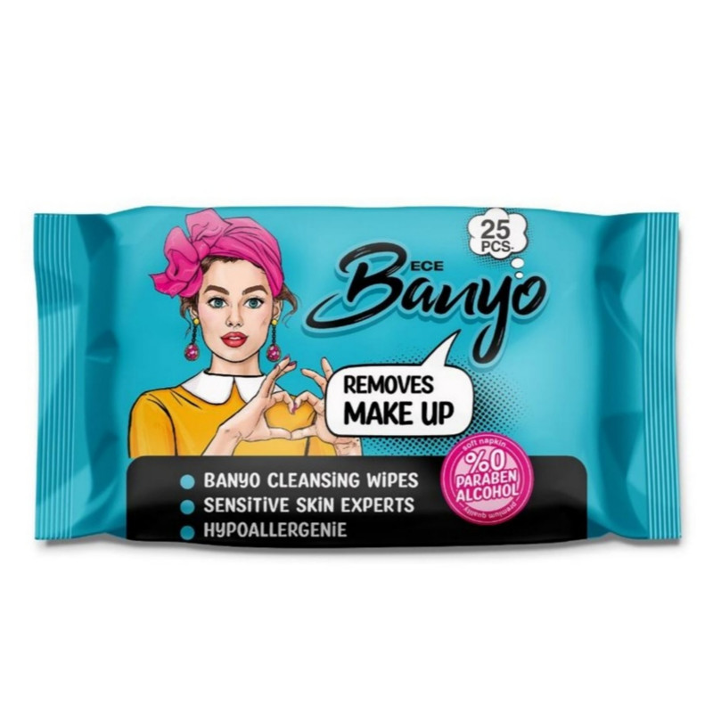 بانیو مرطوب آرایشی25برگ-8ع