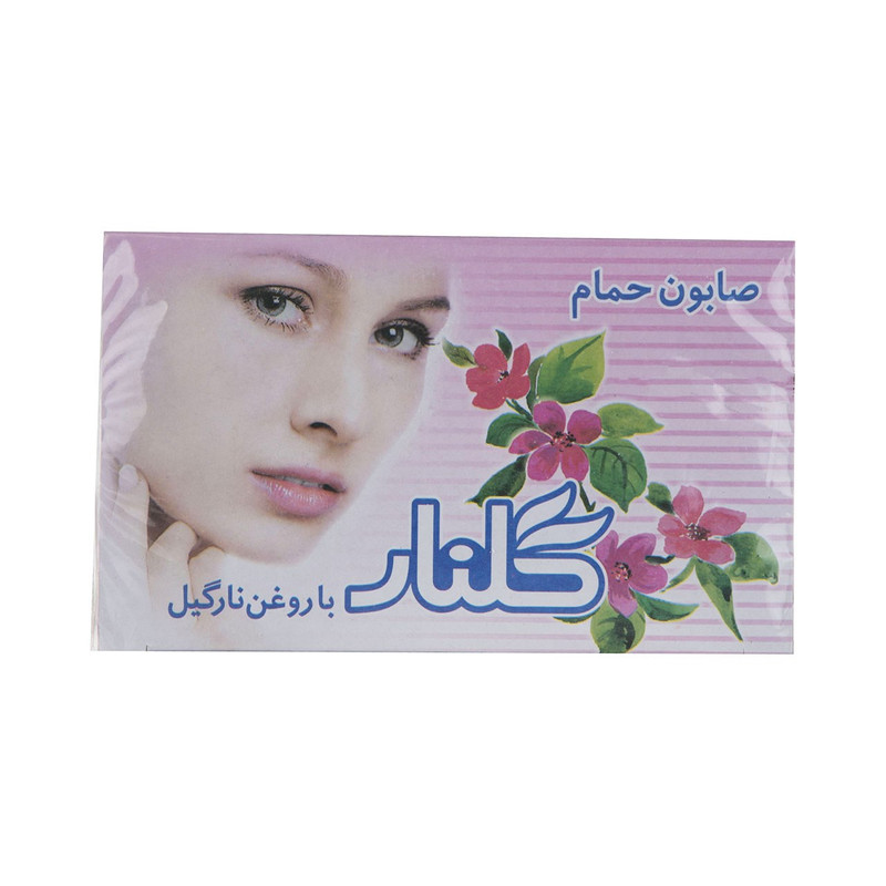 گلنار (صورتی)صابون حمام-8ع