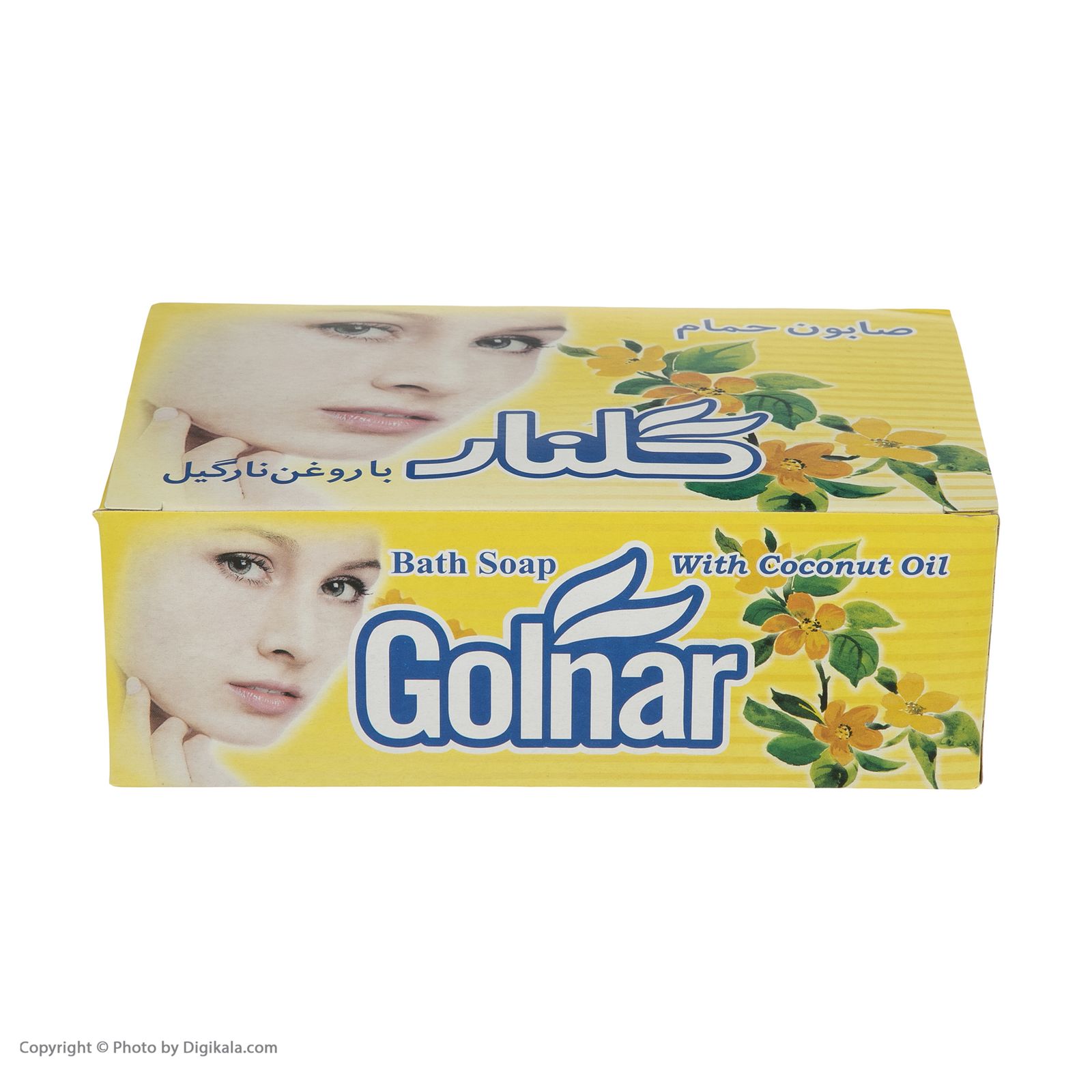 گلنار (زرد)صابون حمام-8ع