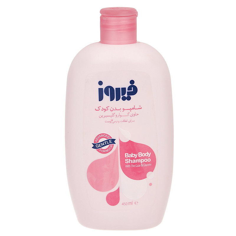 فیروز شامپوبدن450صورتی-16ع