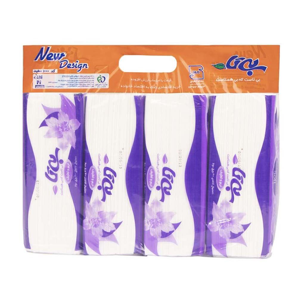 بی تا دستمال کلاسیک1600سفید-8ع