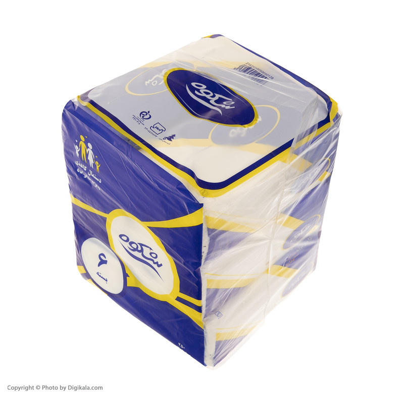 دستمال سافت500برگ شکوه6بسته-4ع