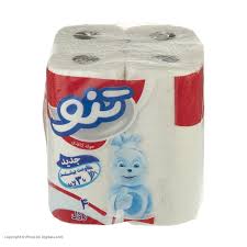 تنو دستمال حوله4رول-6ع