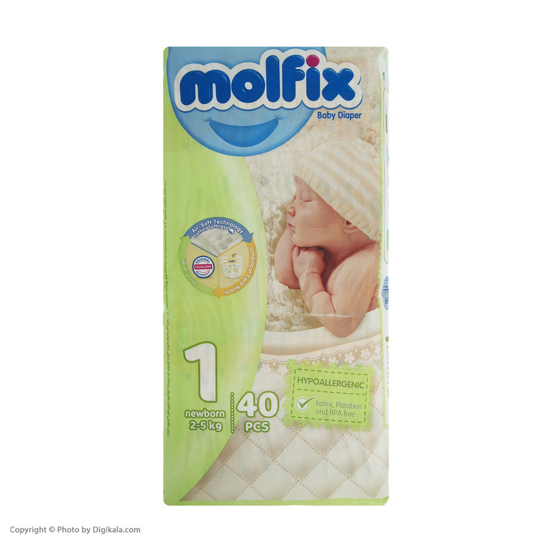 مولفیکس پوشک دوبل1-4ع