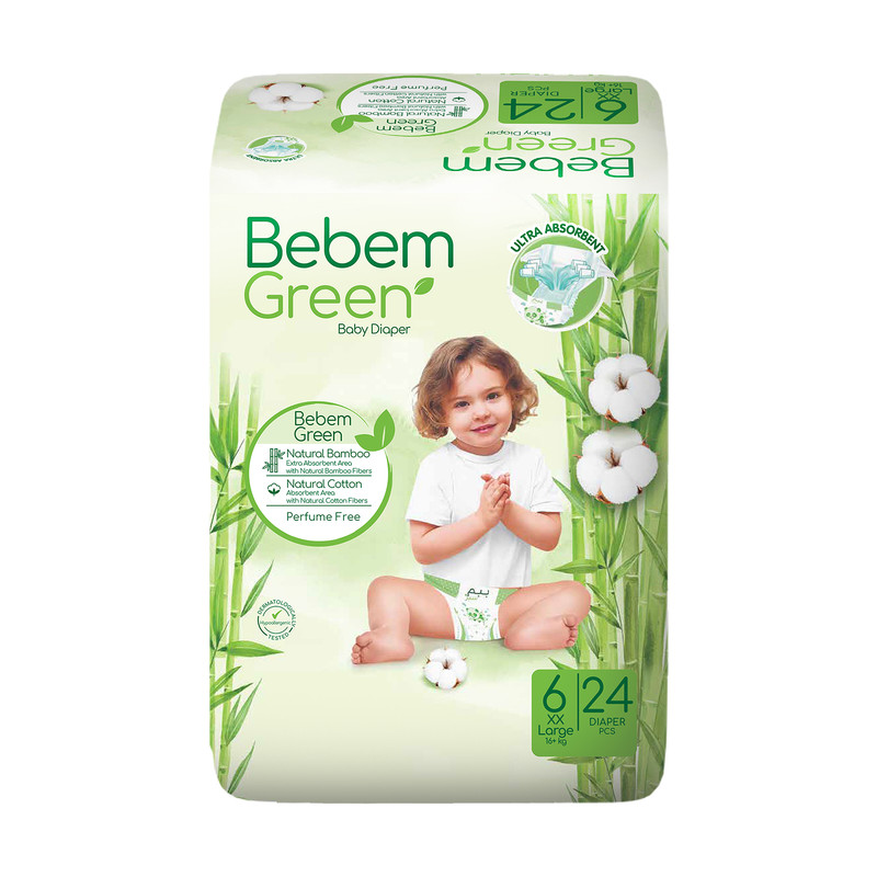 ببم پوشک دوبل6-4ع