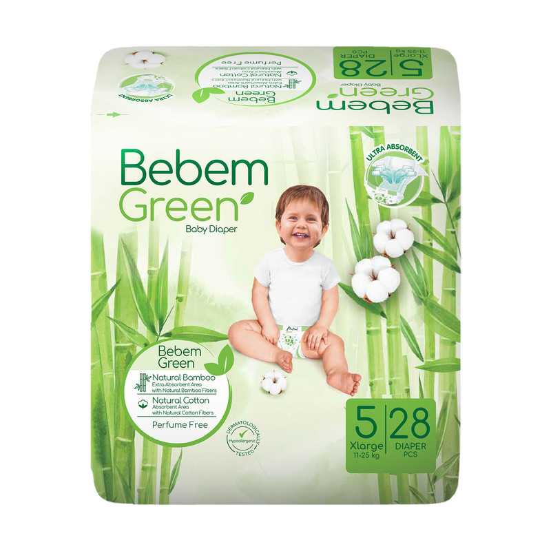 ببم پوشک دوبل5-4ع