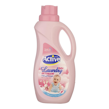 اکتیو مایع لباس کودک1.5ل(صورتی)-9ع