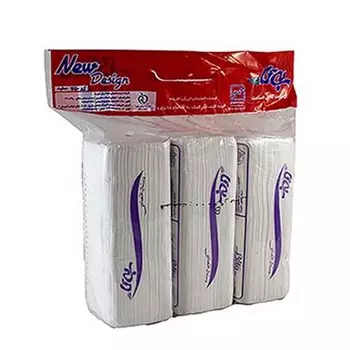 بی تا دستمال750سفید-12ع