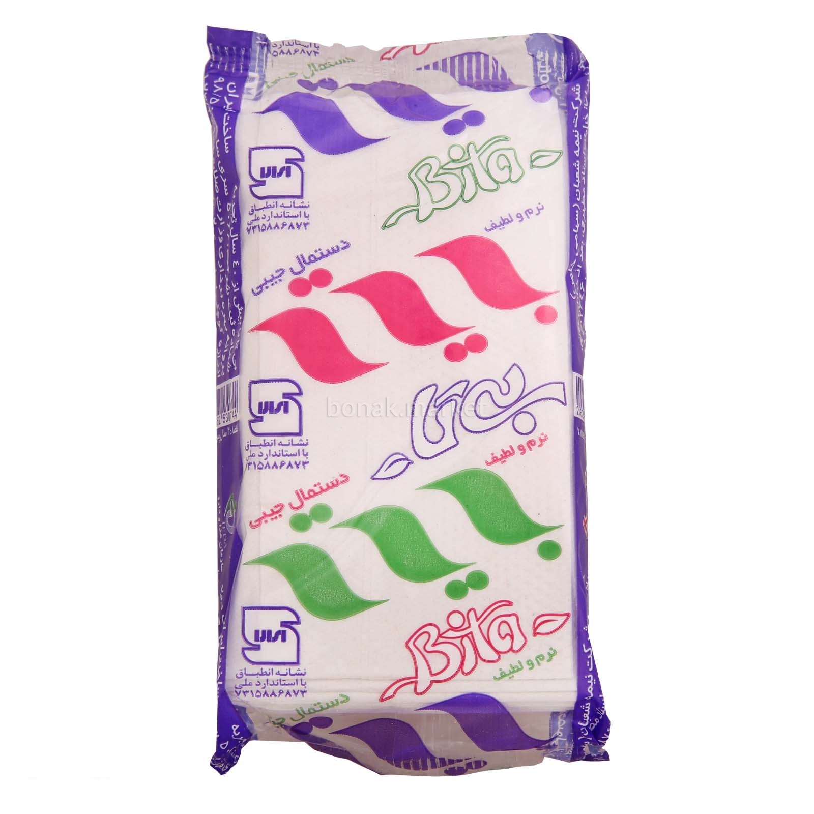 بی تا دستمال جیبی معمولی-24ع