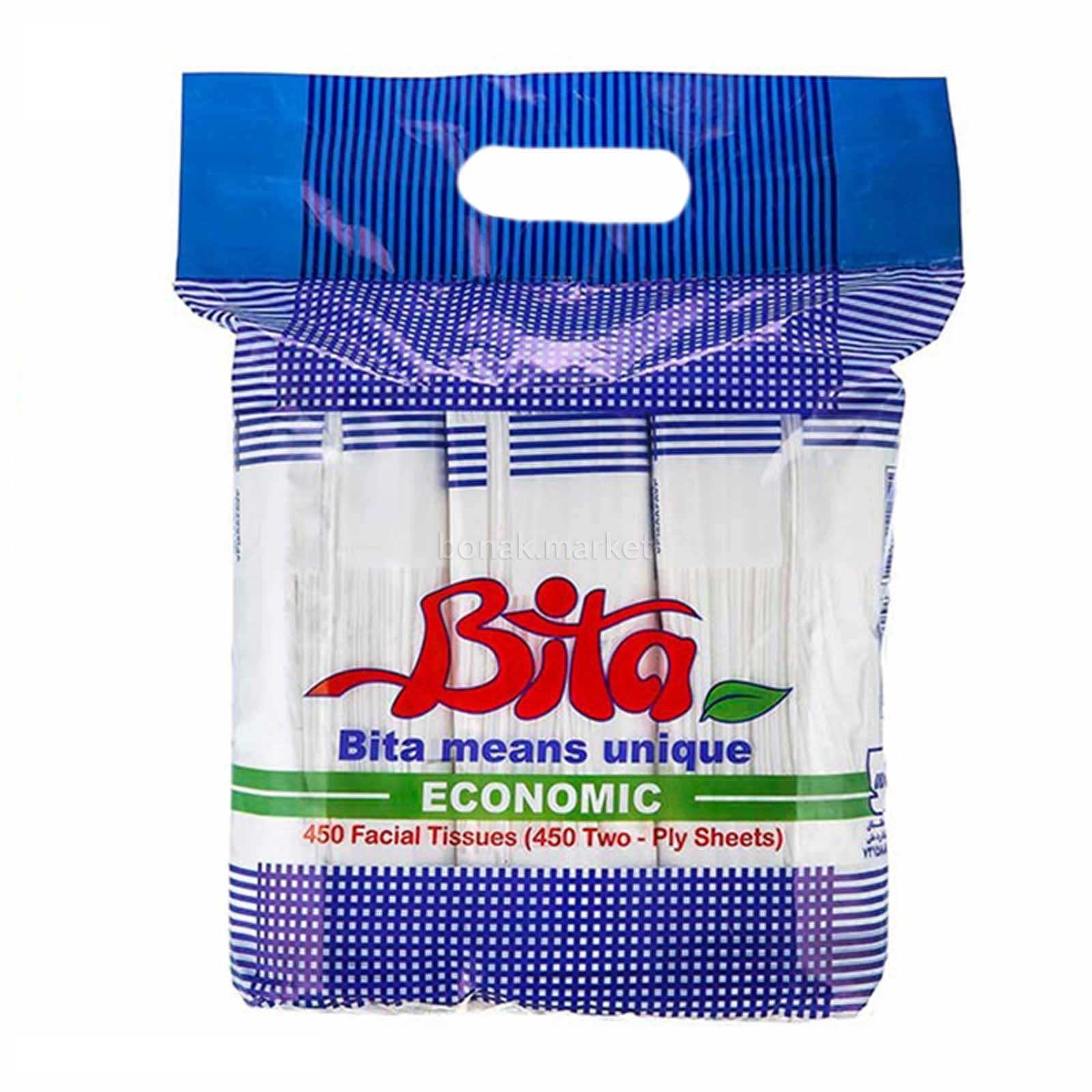 بی تا دستمال900برگ سفید-12ع