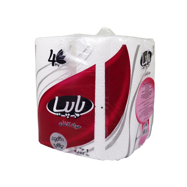 پاپیا دستمال حوله4رول-6ع