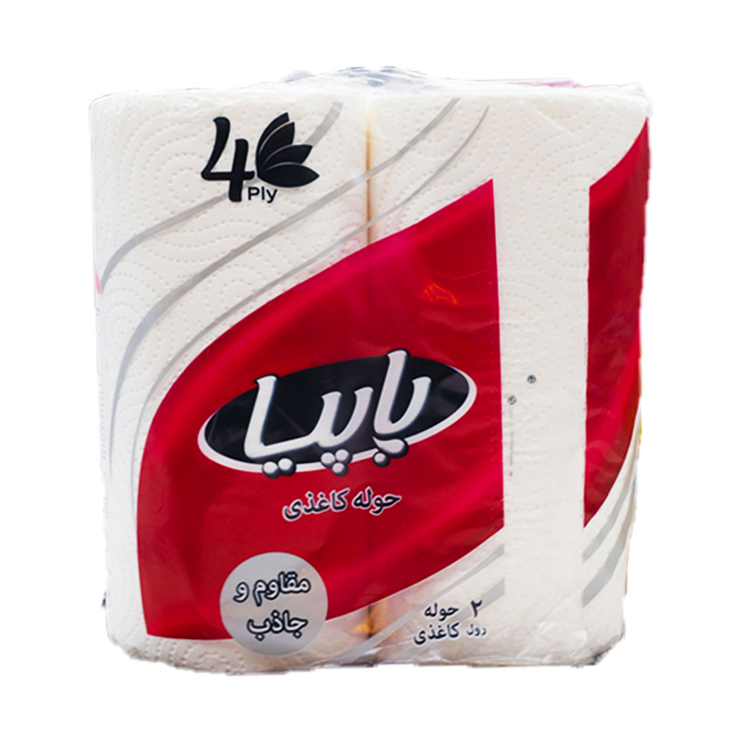 پاپیا دستمال حوله2رول-12ع