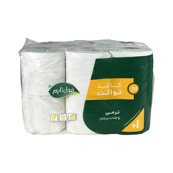 فول تایم دستمال دلسی12رول-4ع