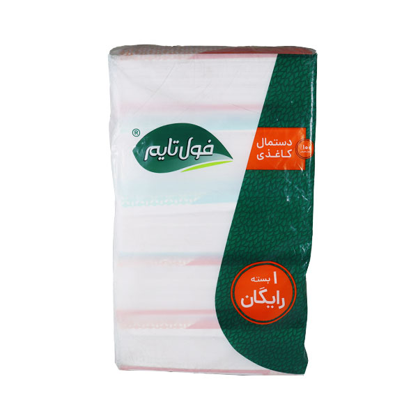 فول تایم دستمال200برگ(5عددی)-6ع