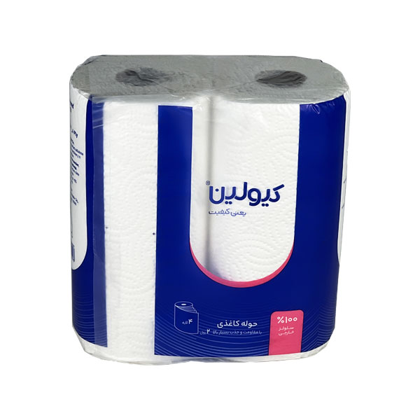 کیولین دستمال حوله2رول-12ع