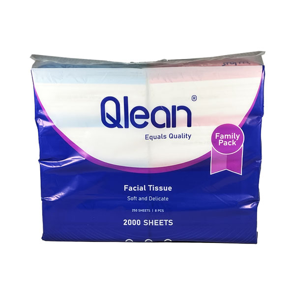 کیولین دستمال2000برگ(8عددی)-4ع