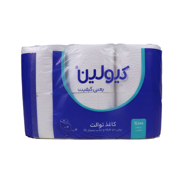 کیولین دستمال دلسی12رول-4ع