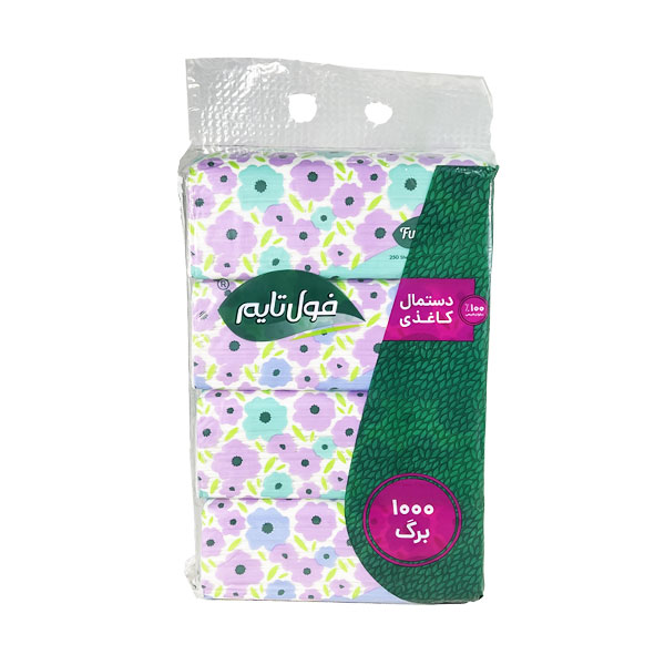 فول تایم دستمال1000برگ(4عددی)-8ع